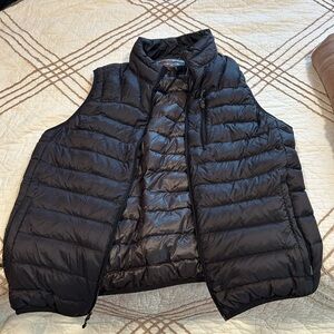 Men’s Winter Vest Puffer Jacket Black